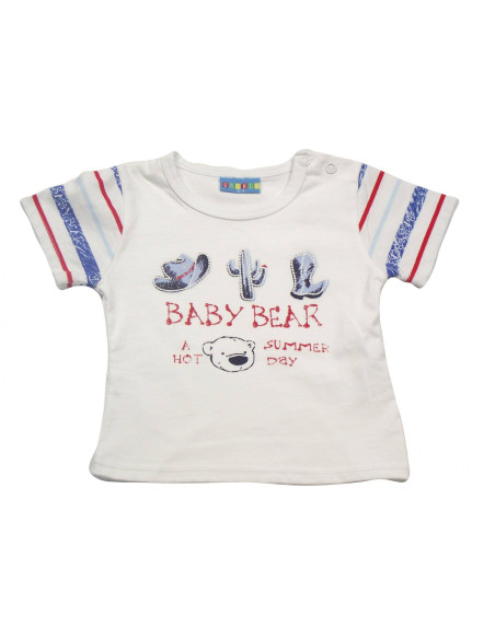 Camiseta manga corta baby bear bebé niño 