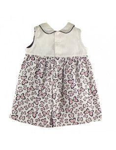 Vestido cuello bebé niña  2
