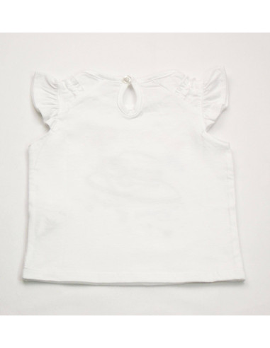 Camiseta sombrero bebé niña 