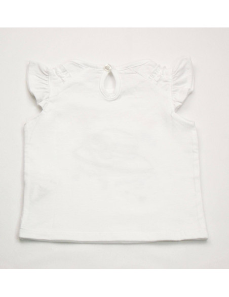 Camiseta sombrero bebé niña 