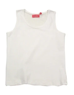 Camiseta tirante blonda niña 