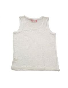 Camiseta tirante blonda niña  2