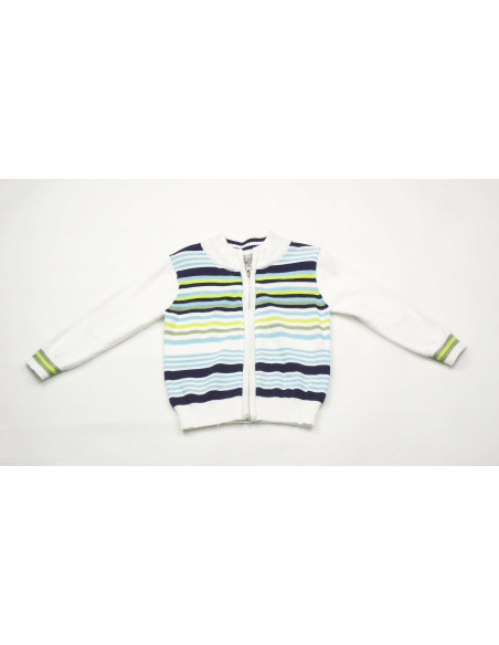 Chaqueta rayas bebé niño 