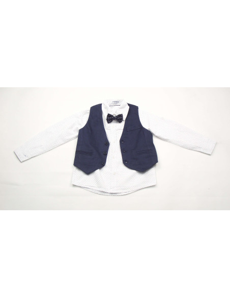 Conjunto manga larga niño ceremonia 