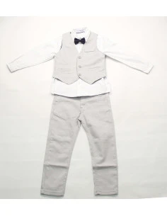 Conjunto chaleco niño ceremonia 