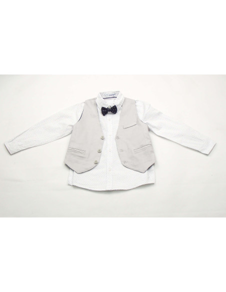 Conjunto chaleco niño ceremonia 