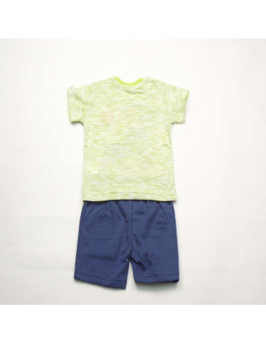 Conjunto manga corta rex bebé niño 