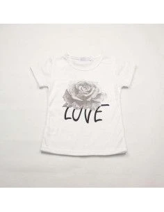 Camiseta manga corta love niña [product.brand] 1 - Ropa para Bebé | dyley | 