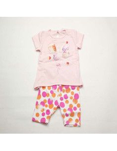 Conjunto manga corta pirata multicolor bebé niña [product.brand] 1 - Ropa para Bebé | dyley | 